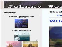 Tablet Screenshot of johnnyworthen.com